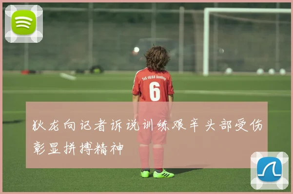狄龙向记者诉说训练艰辛头部受伤彰显拼搏精神